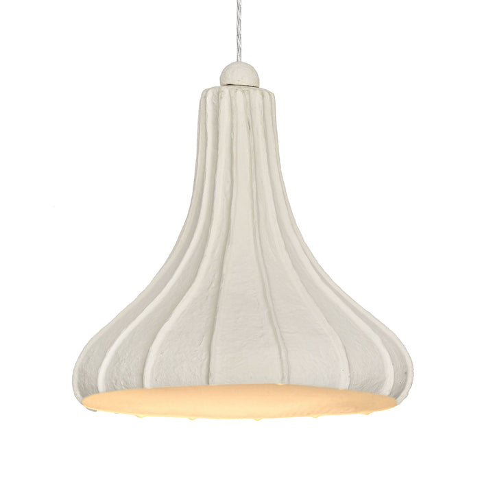 Looma - Cotton Mache Pendant Lamp - Off White
