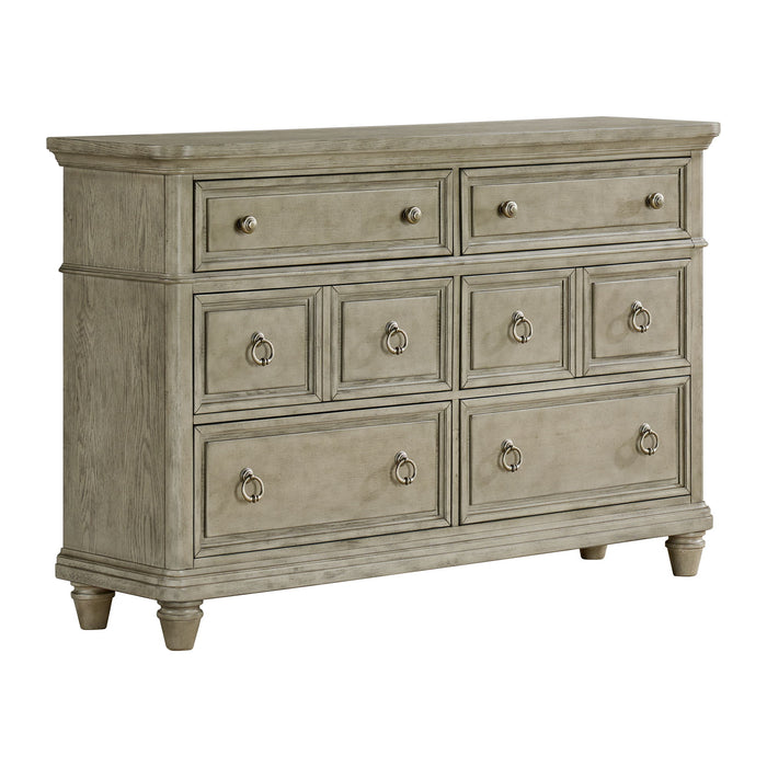 Whit-Ash - Panel Bedroom Set With Door Chest