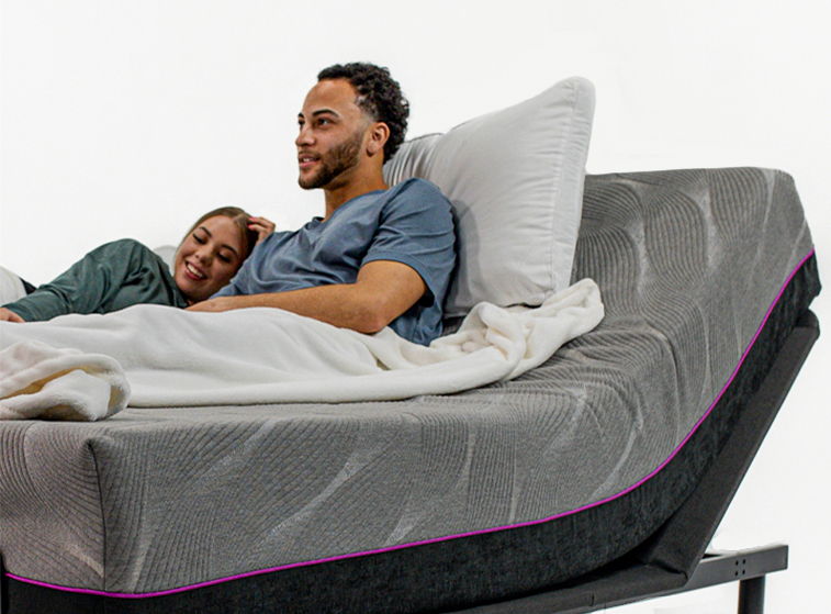 Renew - 11" King Size Flex Head Cooling Fast Responding Latex Foam Mattress - Gray