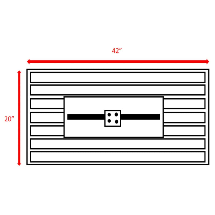 Propane Fire Pit Table With Lid - Gray