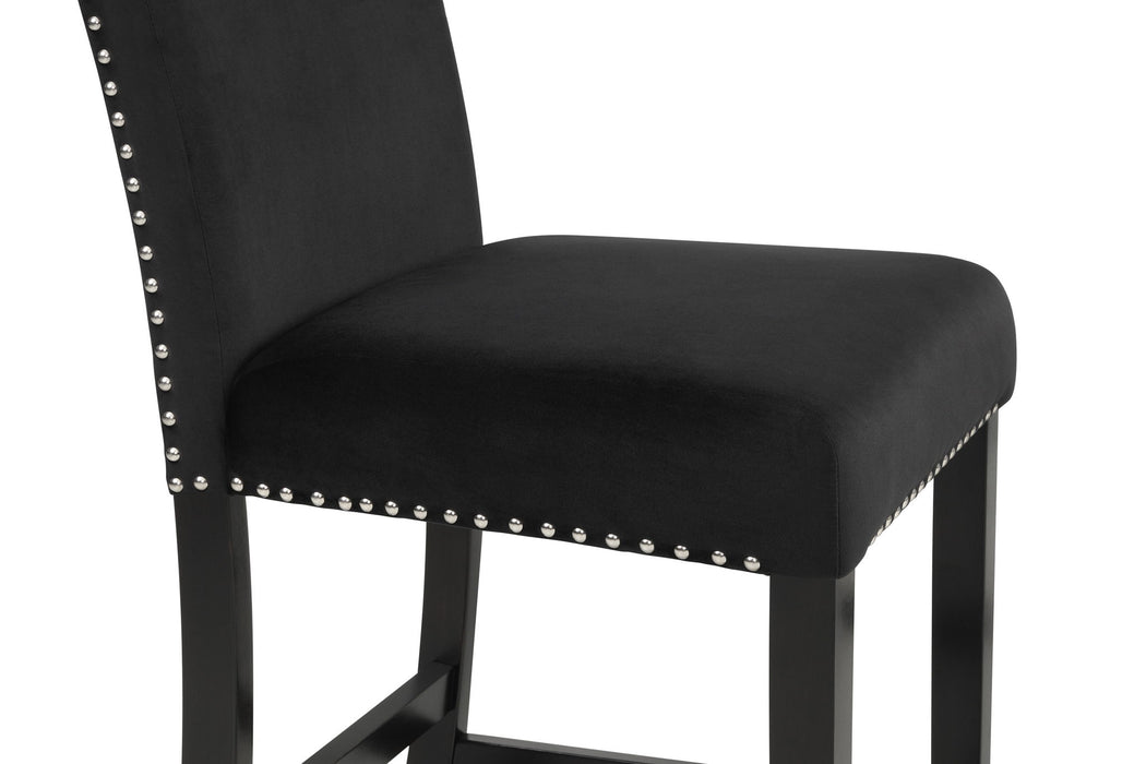 Lennon - 5 Piece Counter Height Table - Black