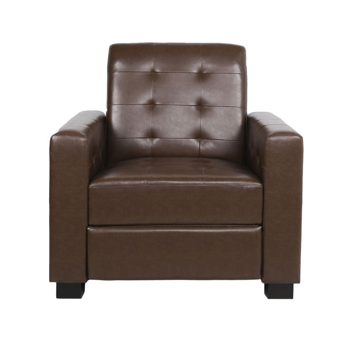 Langseth - Contemporary Tufted Pushback Recliner