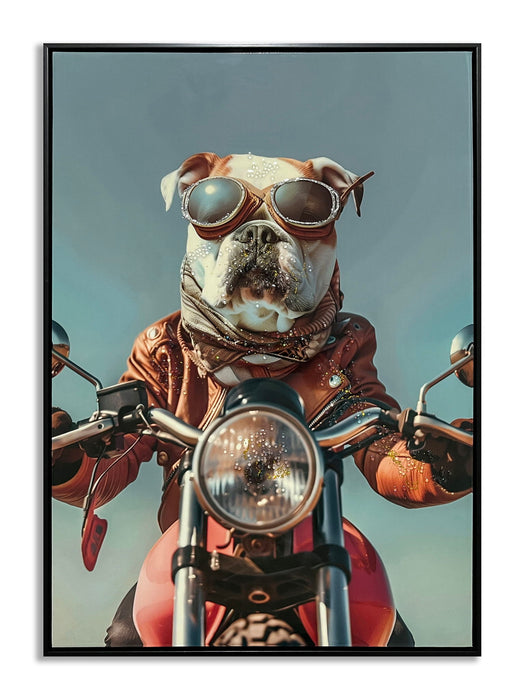 Rider’s Best Friend - 21" x 29" Framed Wall Art
