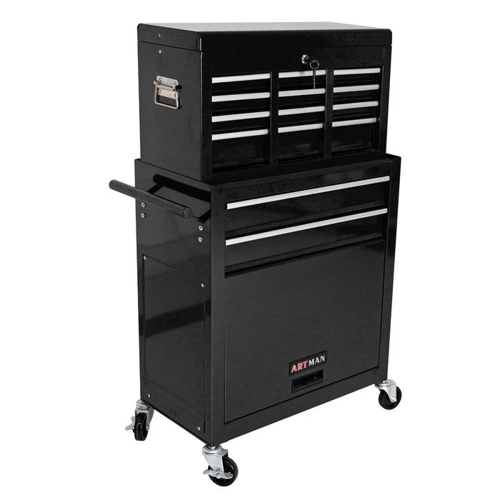 High Capacity Rolling Tool Chest With Wheels And Drawers, Storage Cabinet