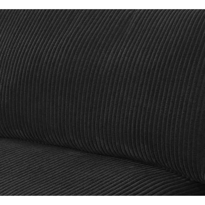 Corner Modular Sectional Sofa - Black
