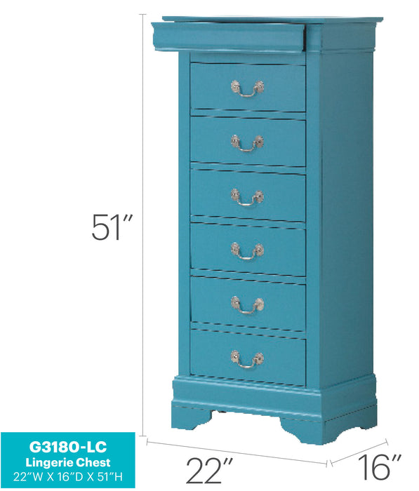 Traditional Style Lingerie Storage Chest