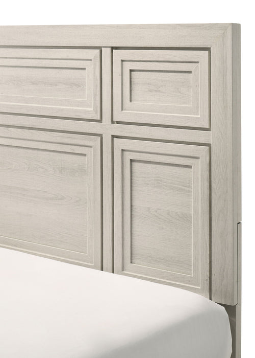 Lorraine - Twin Bed - Antique White