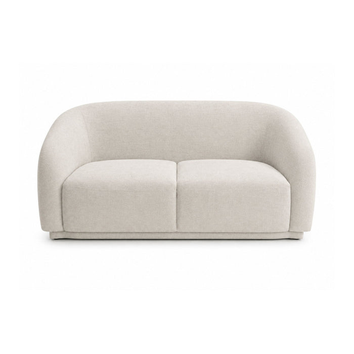 Yara - Distressed Chenille Loveseat - Sand