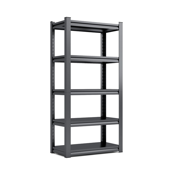 Industrial Heavy Duty Metal Garage Shelving Unit, Adjustable Storage Rack