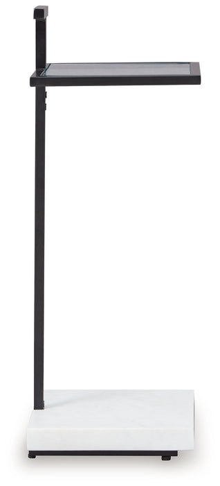 Mannill - Negro / Blanco - Mesa decorativa