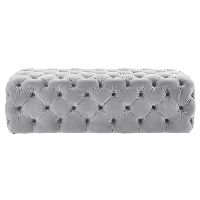 Kaylee - Velvet Ottoman