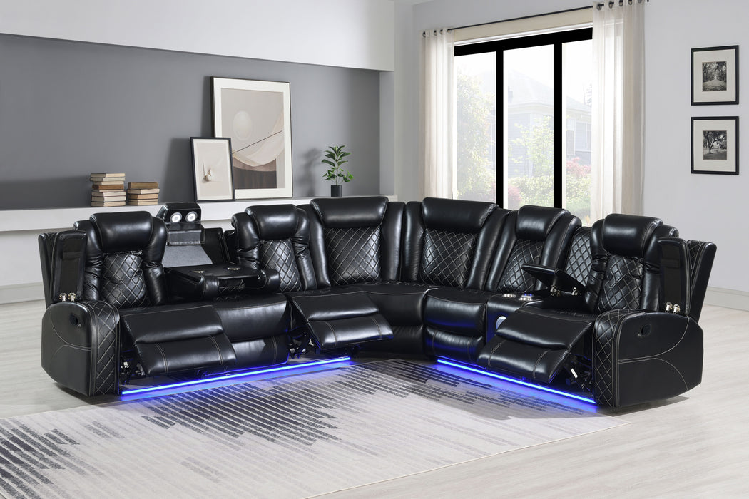 Orion II - 3 Piece Reclining Sectional