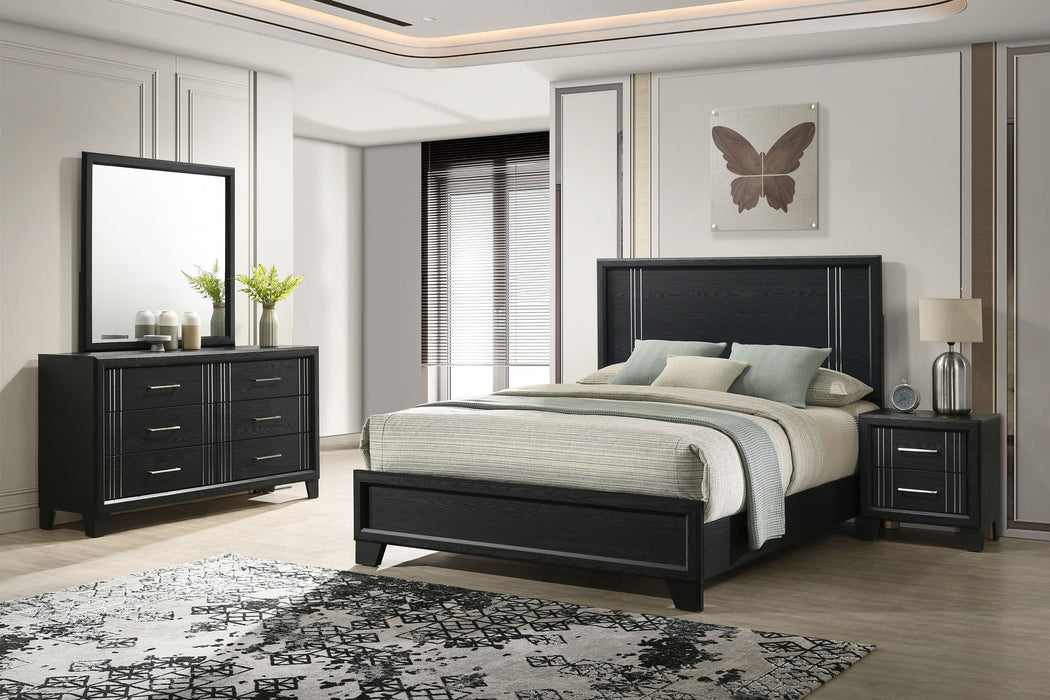 Charlie - Queen Bed - Charcoal