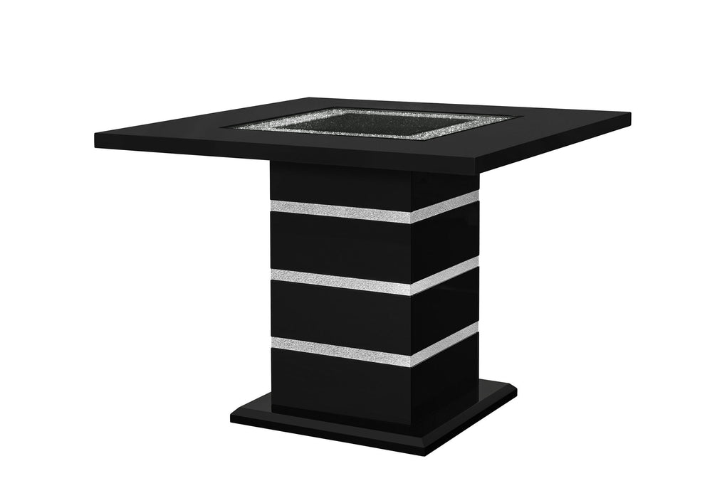 Monaco - Rectangular Bar Table - Black