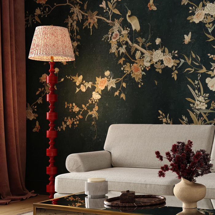 Peggy - Spotted Floor Lamp - Pink