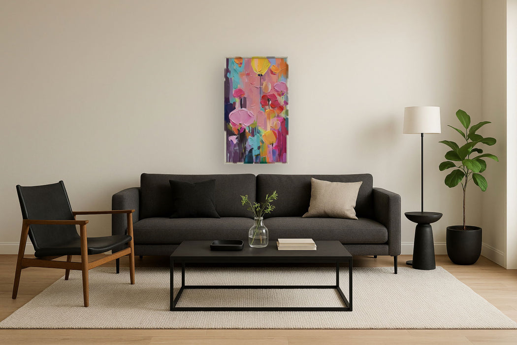 Blossom Radiance - 24" x 40" Framed Wall Art