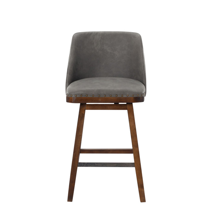 360° Swivel Bar Stool, Counter Height Kitchen Island Chair