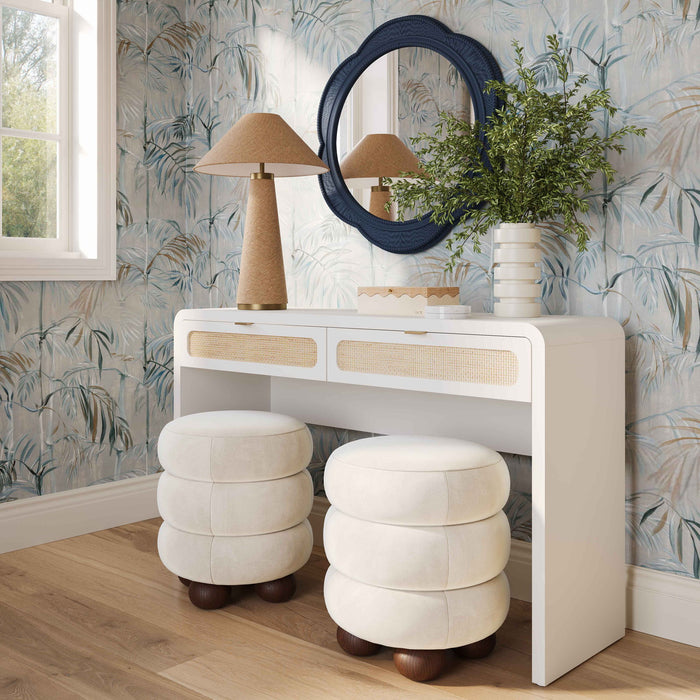 Patty - Rattan Console Desk