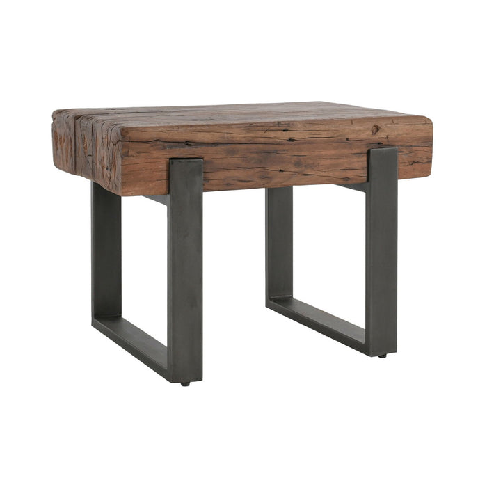 Duarte - End Table - Rustic Brown