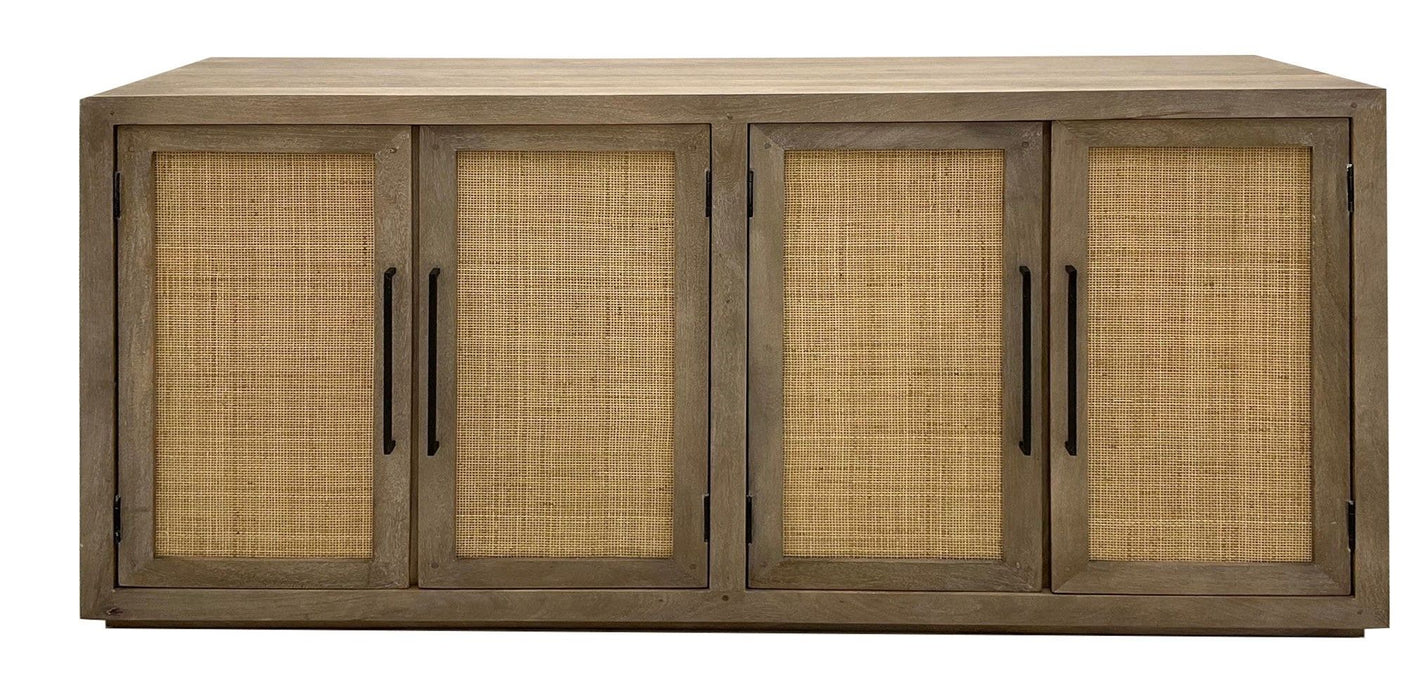 Jensen - 4 Door Cabinet - Meadow Taupe