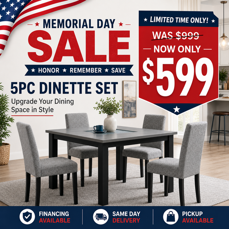 5PC Dinette Set