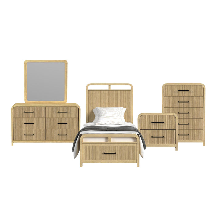 5 PC Storage Queen Bedroom Set
