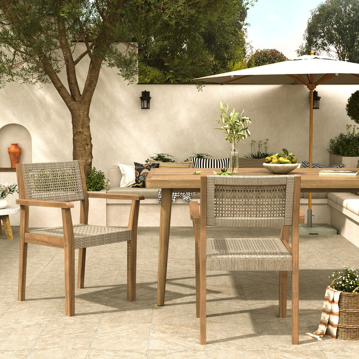 Amaris - Outdoor Dining Chair (Set of 2) - Teak