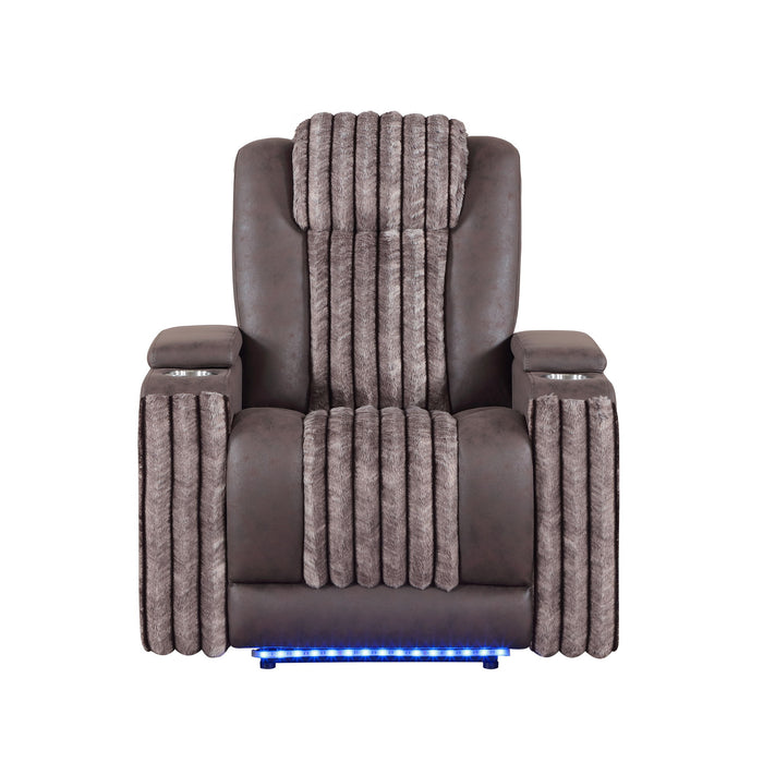 Duran - Power Recliner With Power Headrest