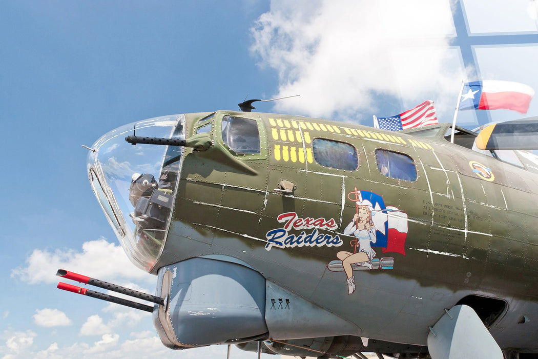 "Skyward Legacy" Tempered Glass With Foil - Blue / Green