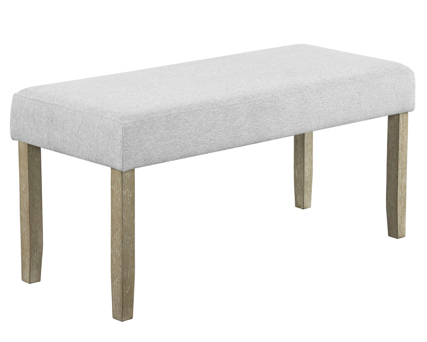 Hazel - Bench - Wired White