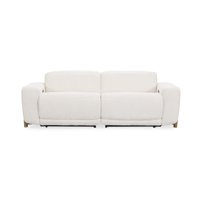 Darrow - Upholstered Power Recliner Sofa - Ivory