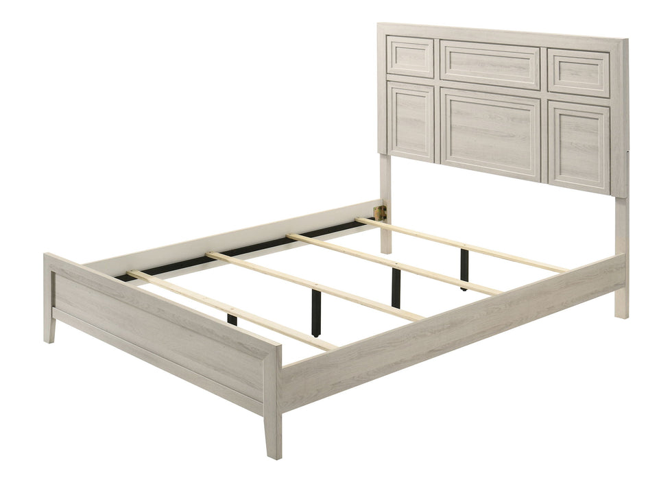 Lorraine - Full Bed - Antique White