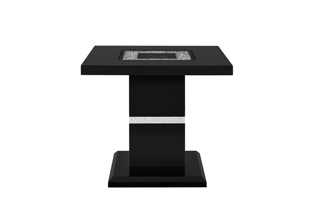 Monaco - End Table - Black