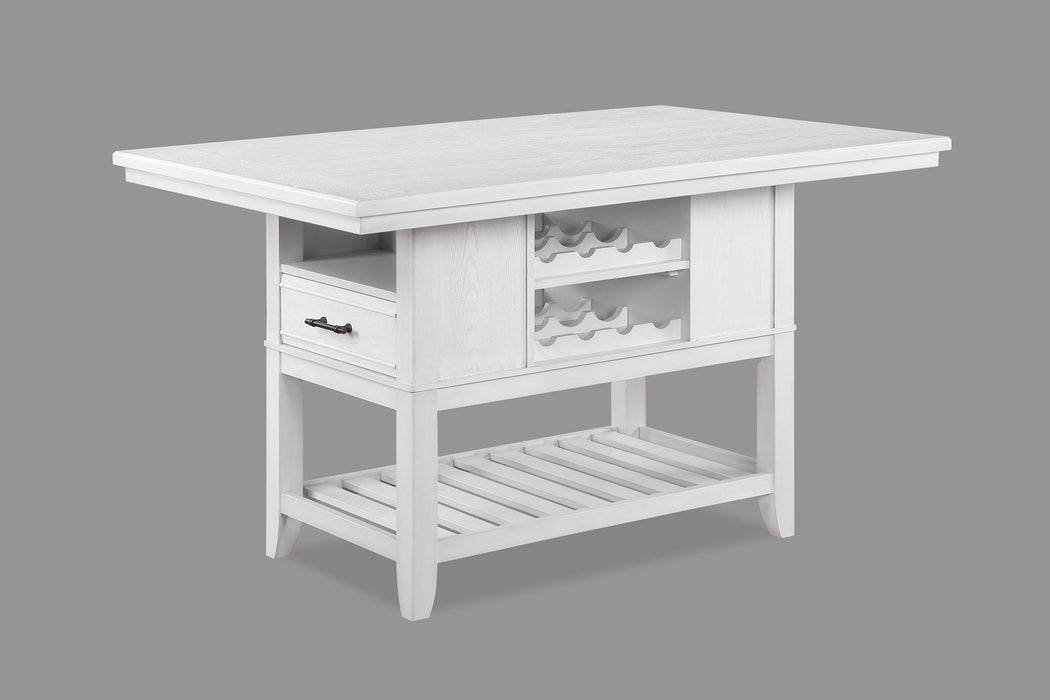 Wendy - 5 Piece Dining Room Set - White