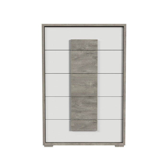 San Matteo - 5-Drawer Chest - Gray