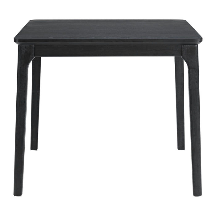 Garcia - 5 Piece Counter Set With Table And 4 Chairs - Black