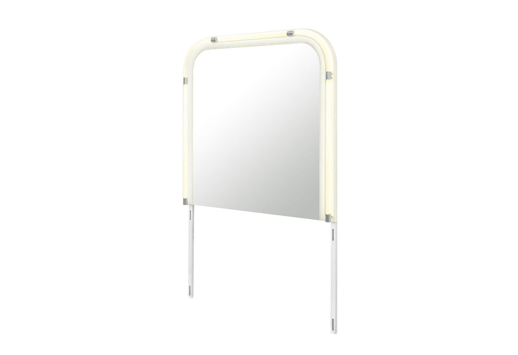 Lyra - Mirror With LED - Beige