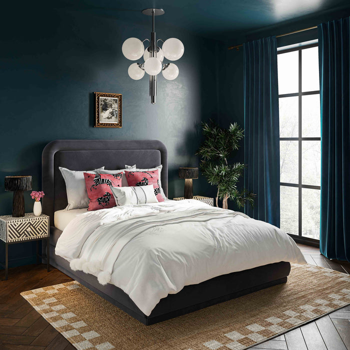 Briella - Velvet Bed
