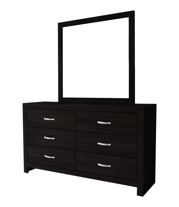 Jaylen - King 5 Piece Bedroom Set - Black