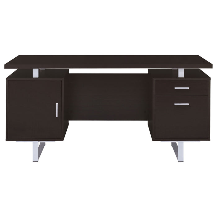Contemporary 2 Drawer Computer Desk