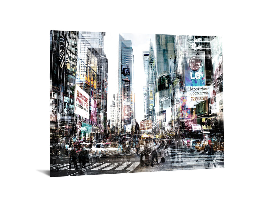 Tempered Glass With Foil - City Scape 2 - Dark Gray