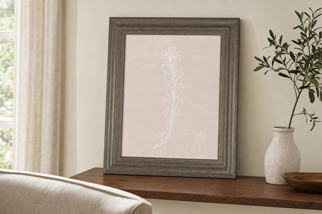 22x26 Blush Bloom II By Annie Warren - Beige