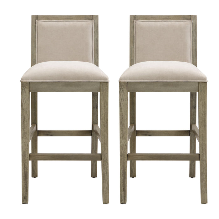 Upholstered Barstools (Set of 2)