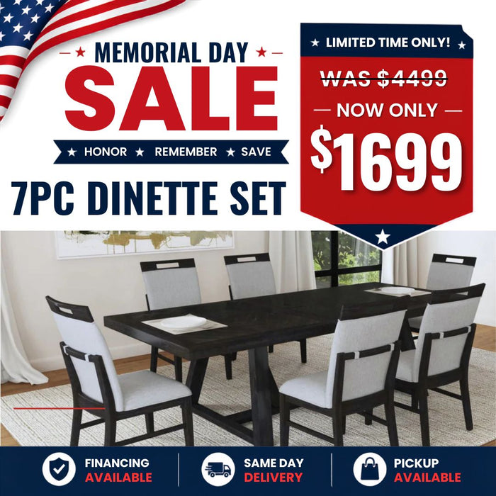 7PC Dining Set