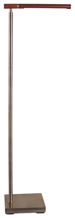 Walnut Skyline - 50 X 15 - Metal Floor Lamp - Antique Brass