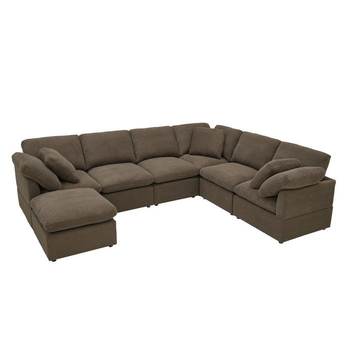 Modular Cloud Sofa, Freely Configurable Corner