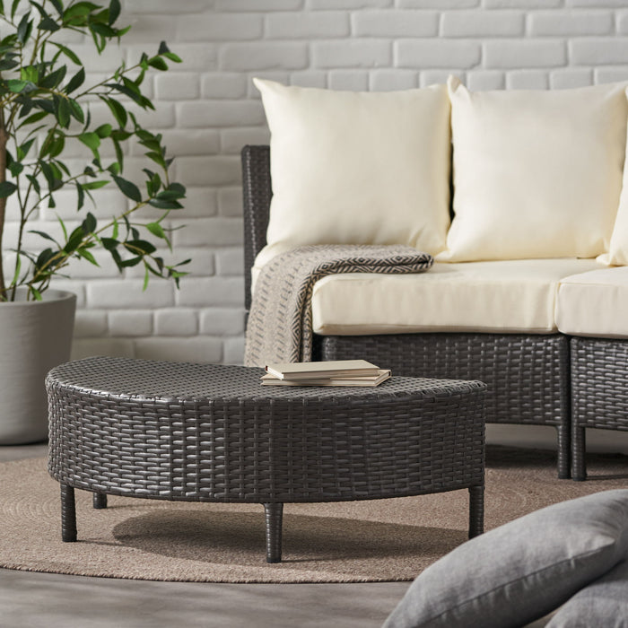 Pt Limon - Outdoor Coffee Table Half Round Design