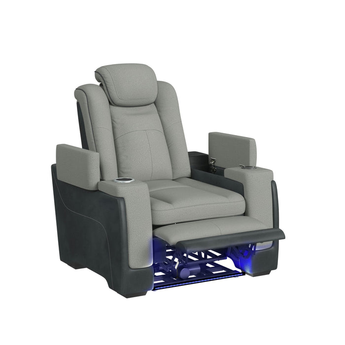 Lantana - Power Motion Recliner With Power Headrest, LED , Wireless Charger And Cup Holder