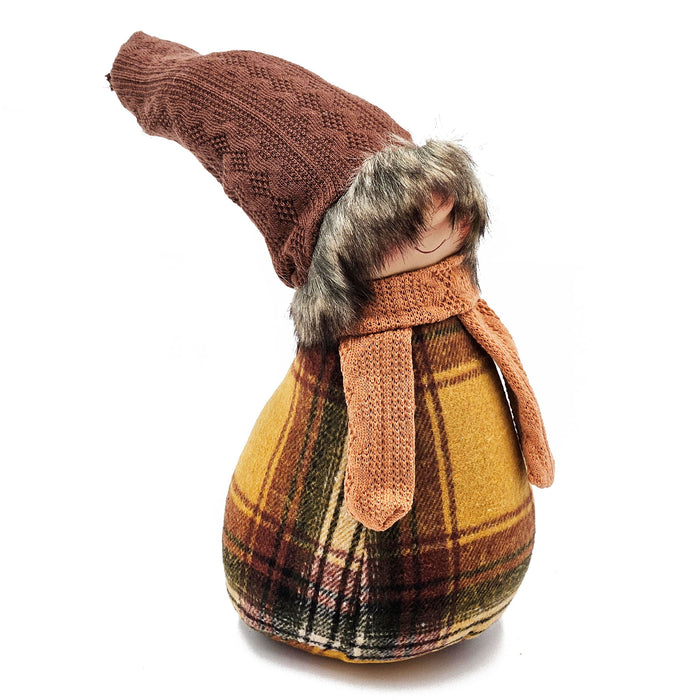 Gnomes Decorations For Fall Thanksgiving Table Decorations (Set of 2) - Brown / Yellow