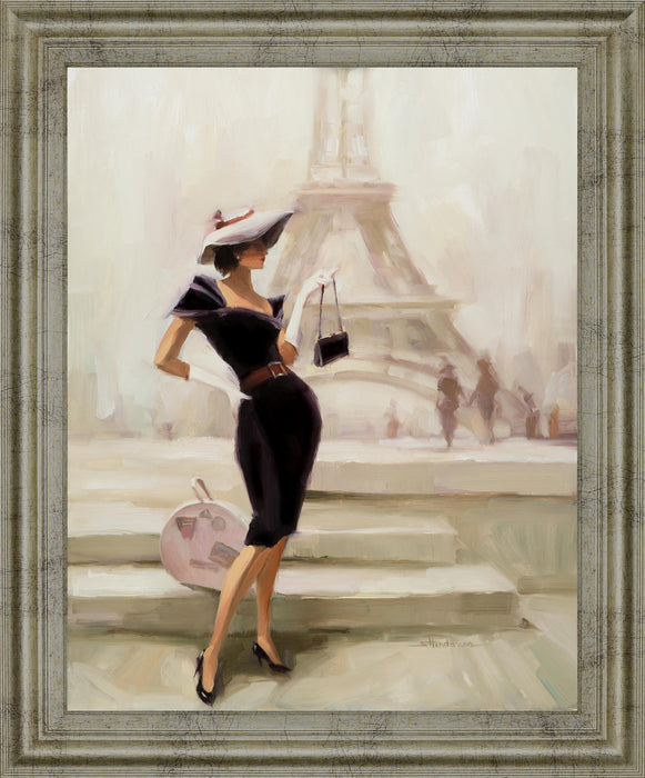 Chic Stroll - 28" x 34" Framed Wall Art